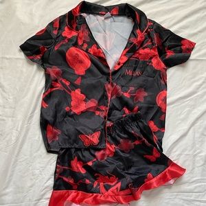 Disney Mulan silk set